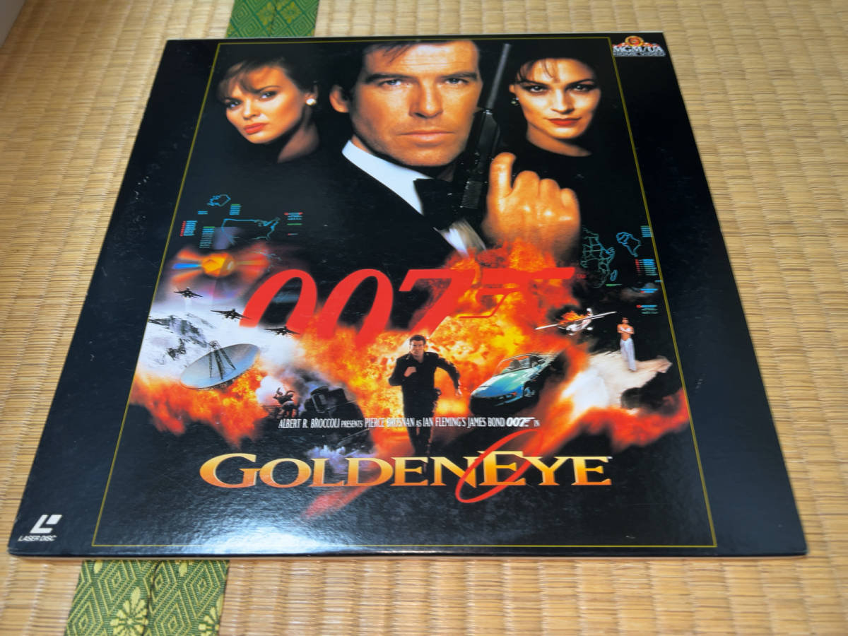 ● LD「パイオニア / 007 GOLDENEYE (007 ゴールデンアイ) / 1996」●_ジャケットに著しい傷や汚れあり