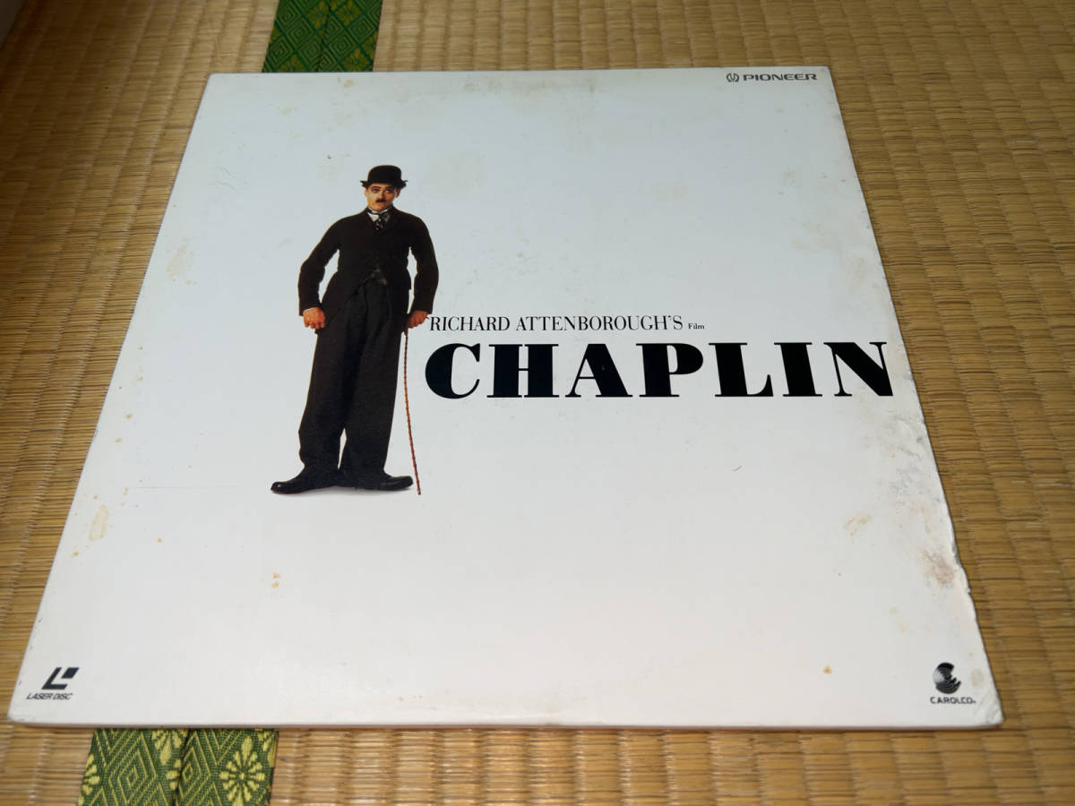 ● LD「パイオニア / CHAPLIN (チャーリー) / 1992」●_ジャケットに著しい傷や汚れあり