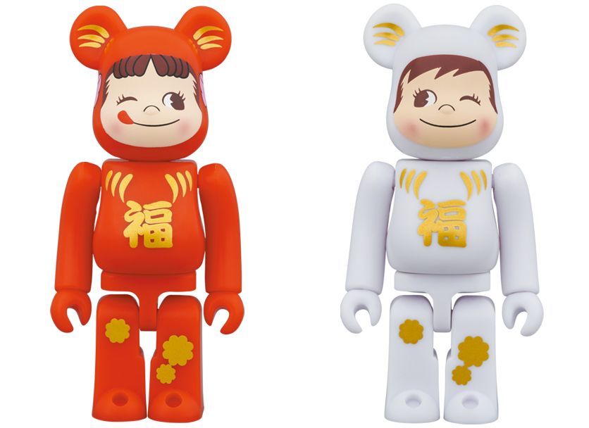 BE@RBRICK 達磨 ペコちゃん & ポコちゃん 100% & 400% | tspea.org