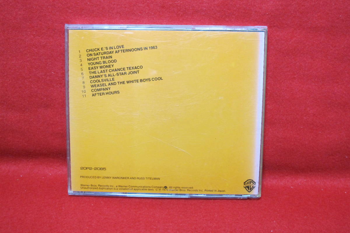 【国内盤 '80s 名盤CD】リッキー・リー・ジョーンズ/浪漫_画像2