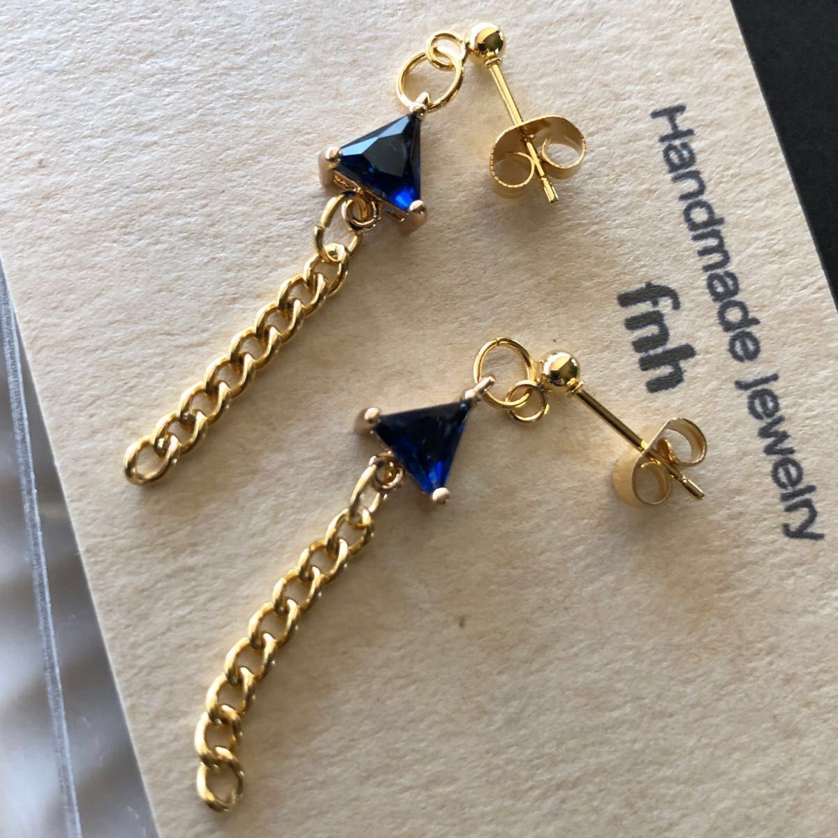 K14YG イエローゴールド 14K マンテルチェーン 喜平チェーン ピアス