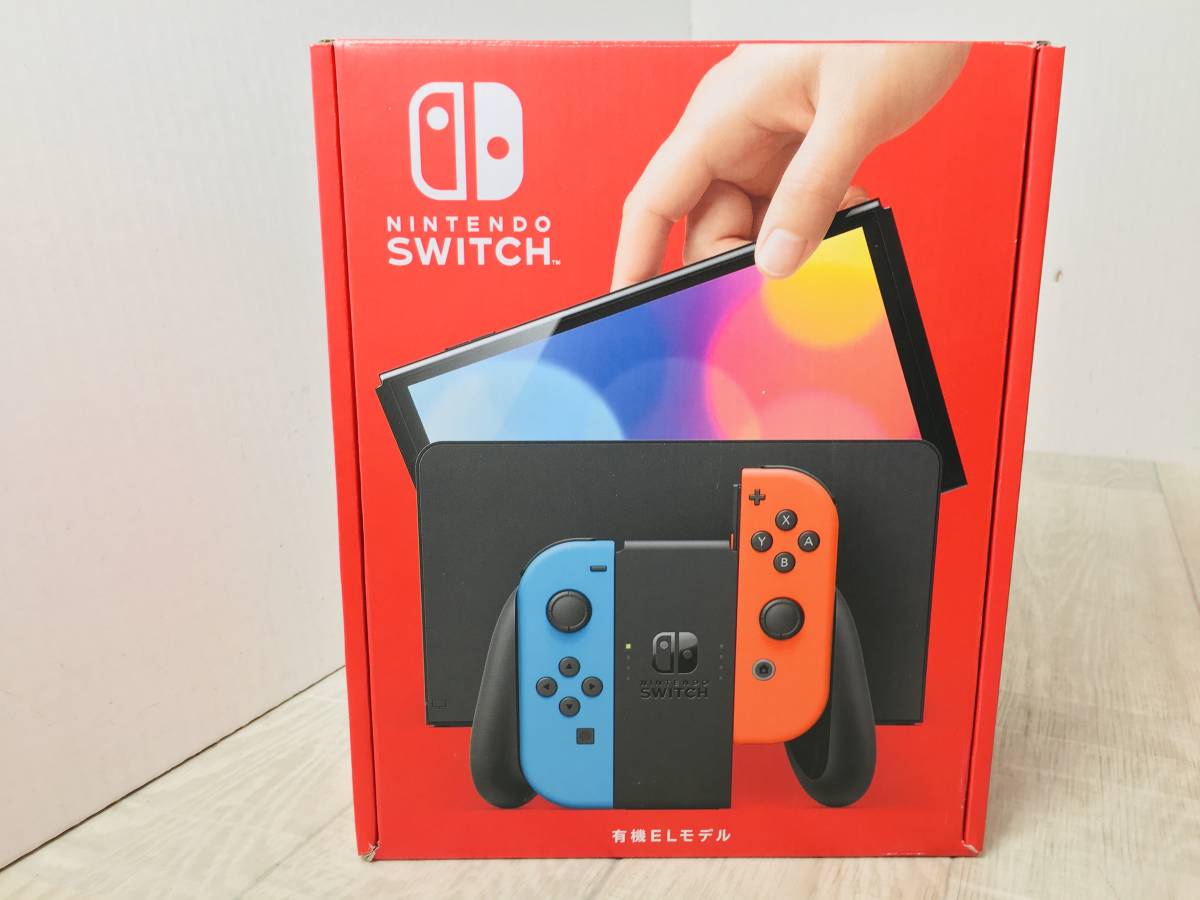 ☆Nintendo Switch 有機ELモデル Joy-Con(L) ネオンブルー/(R) ネオン