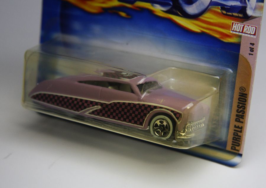 【送料込】Hot Wheels ホットウィール プリムスロードランナー　パープルパッション　2台　未開封_画像3