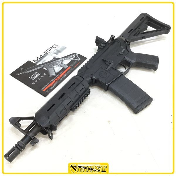 3291 KSC/PTS製 MAGPUL M4 CQB-R ERG電動ガン 箱ナシ マグプル(電動 ...
