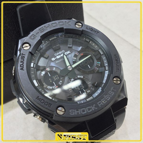 4720】G-SHOCK G-STEEL 電波ソーラー 腕時計 GST-W300G CASIO カシオ ジーショックの画像2