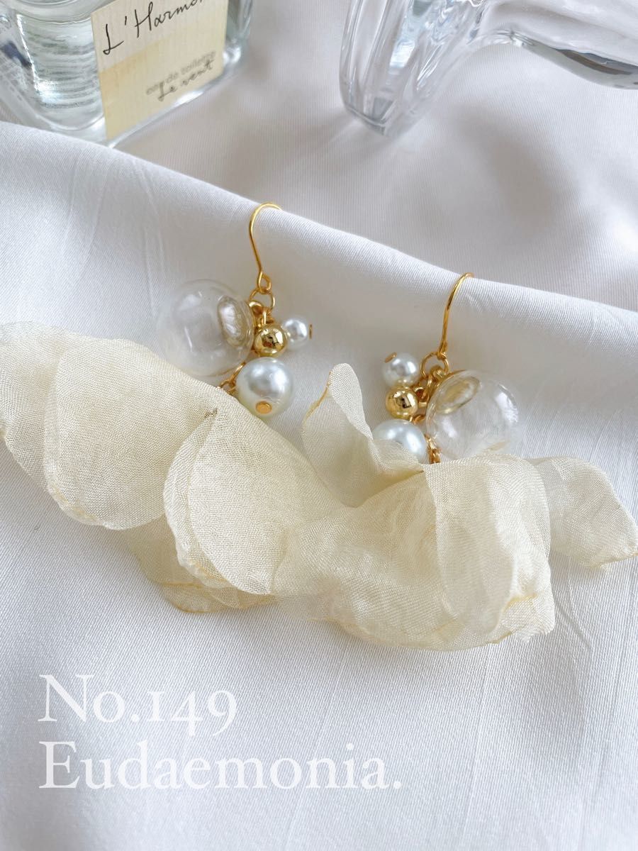 在庫あ安い ハンドメイドピアス♡No.128の通販 by m.for.joy