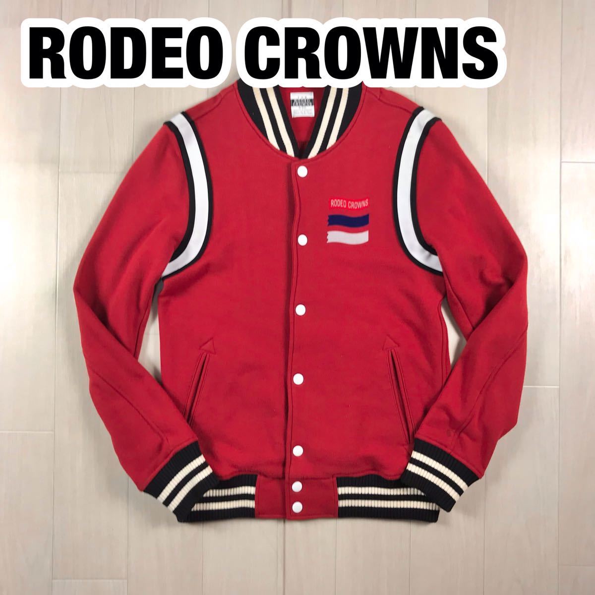 RODEO CROWNS ロデオクラウンズ スタジャン レディースサイズ M バックロゴ_画像1