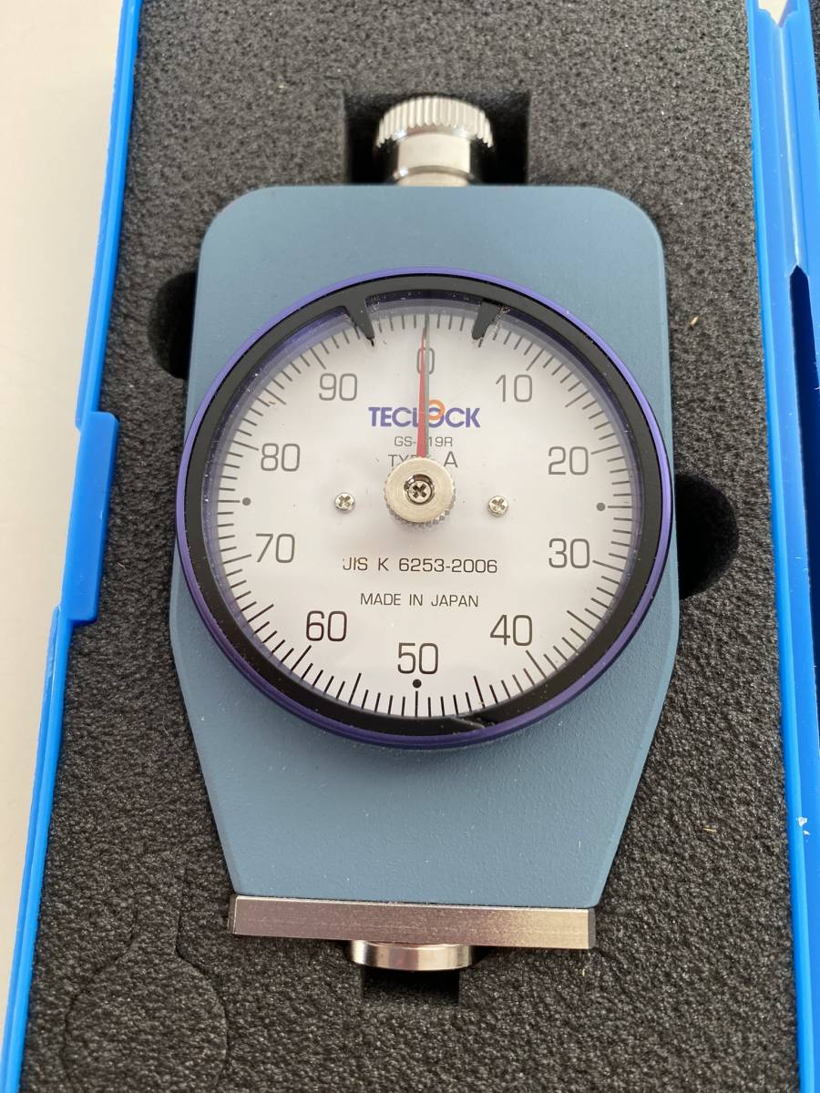 テムロック ゴム・プラスチック硬度計 GS-719R TypeA【美品】-