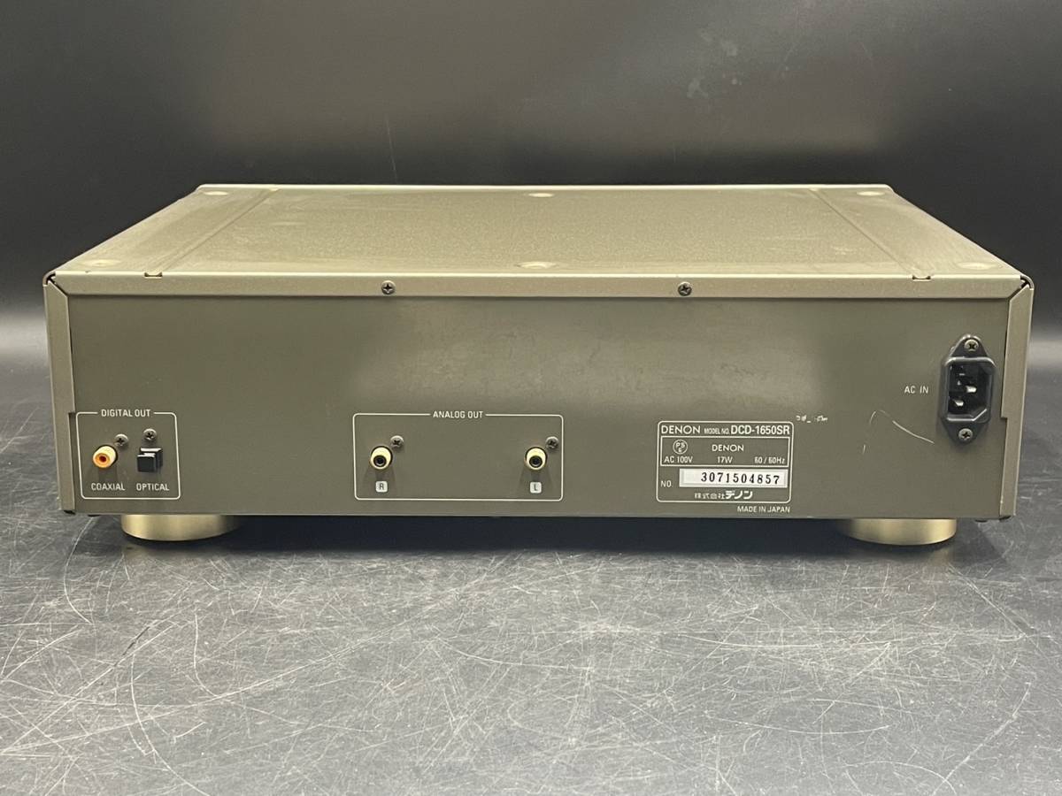 DENON/デノン DCD-1650SR COMPACT DISC PLAYER/コンパクト ディスク