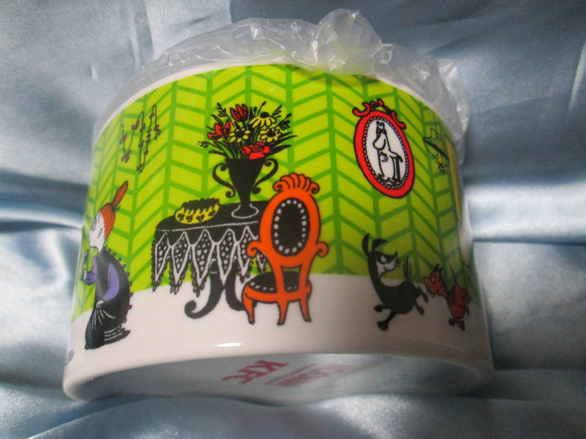 * prompt decision * Moomin ticket Tackey KFC cover attaching height .. range container small bowl mi- unused 