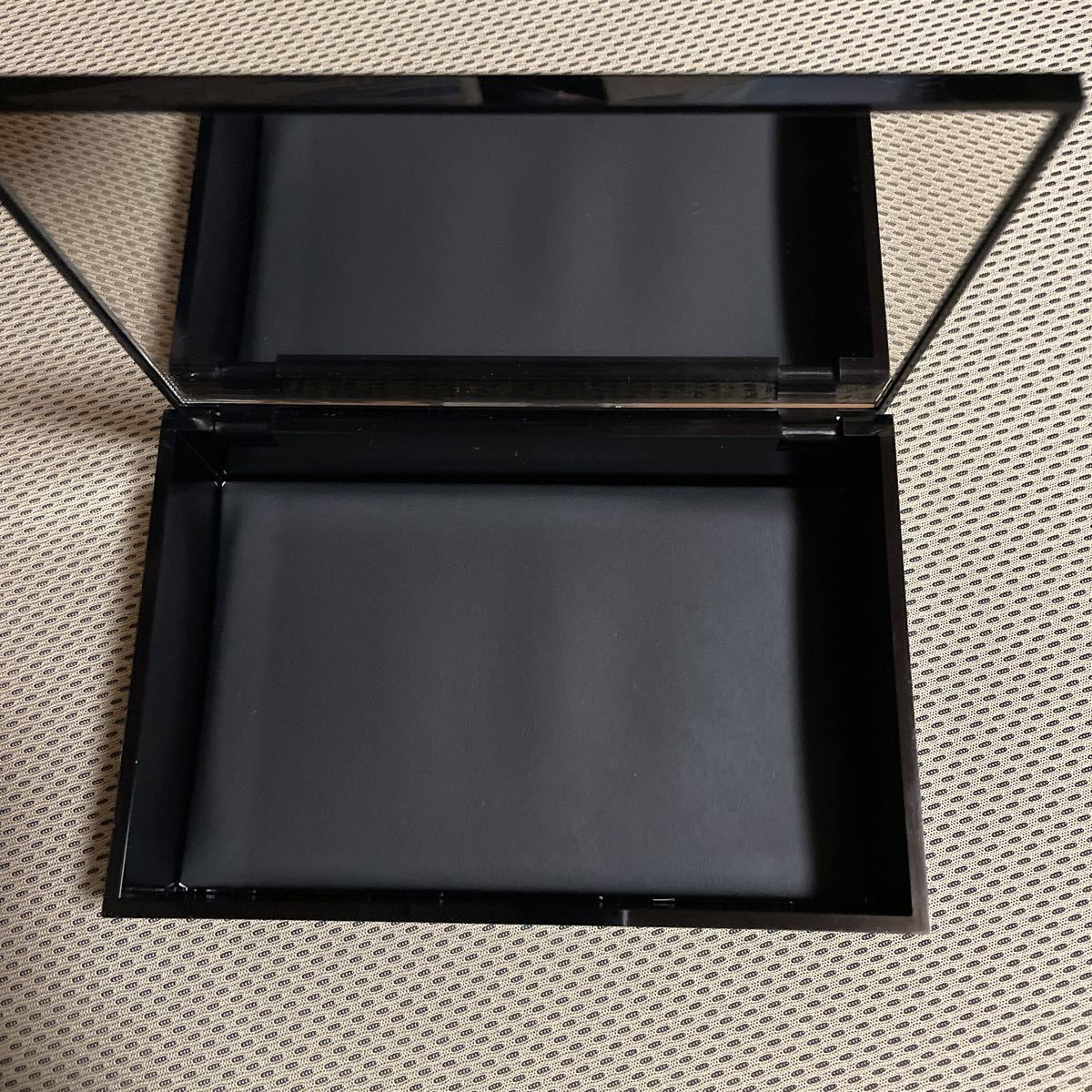 CHANEL ミラー付きメイクボックス 空箱 化粧箱 小物入れ シャネル 箱