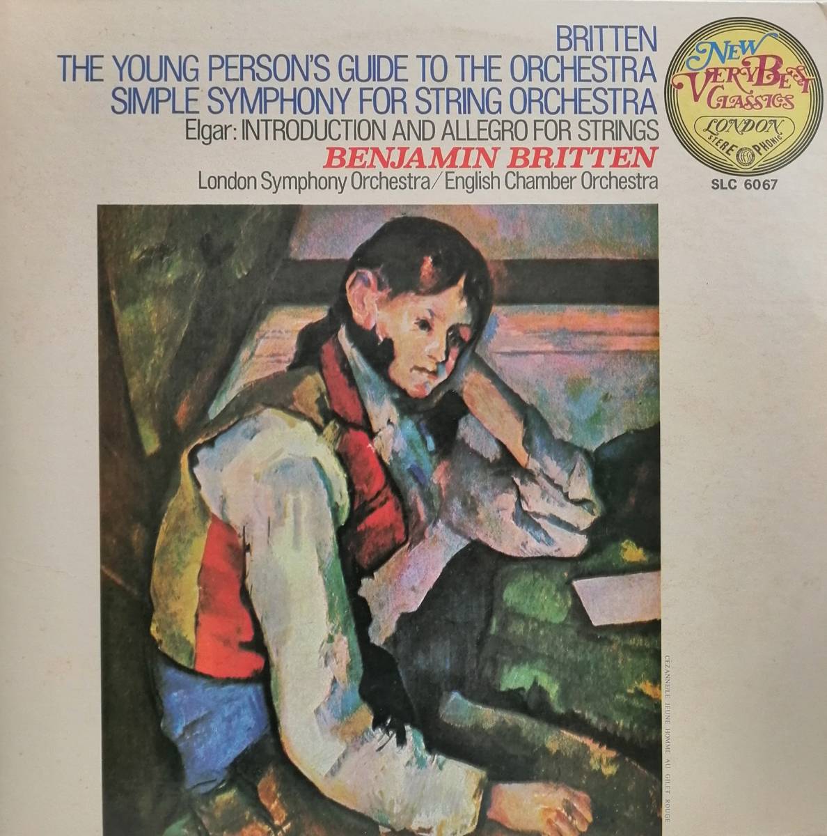 LP盤 ベンジャミン・ブリテン/London Sym & English Cham　Britten 青少年の管弦楽入門,シンプル・シンフォニー & 序奏とアレグロ_画像1