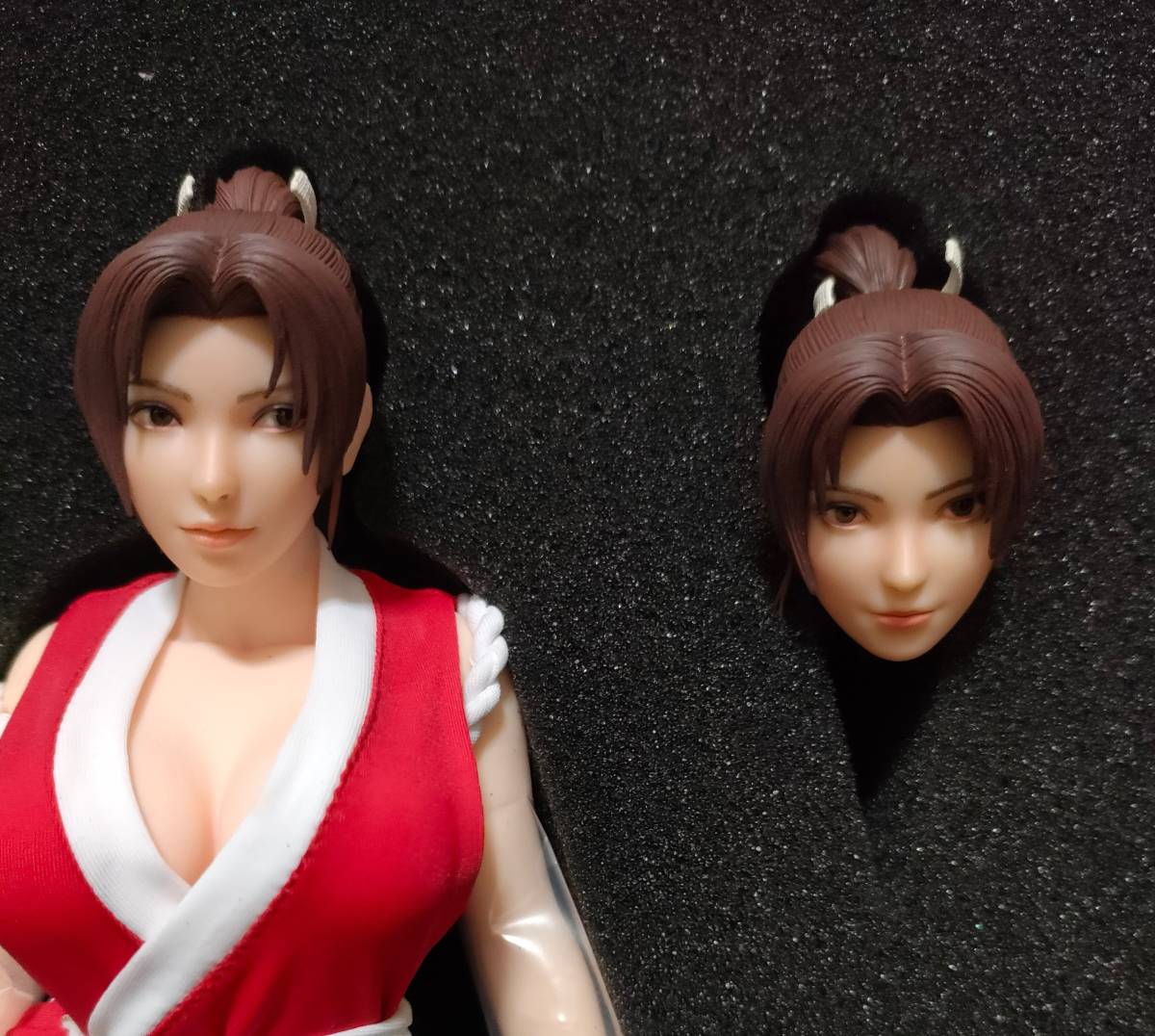 ヤフオク! - 新品 1/6 不知火舞 アクションフィギュア ザ・...