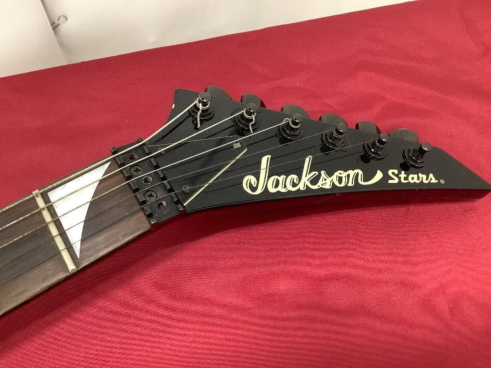 Yahoo!オークション - Jackson Stars エレキギター ブラック ソロイ