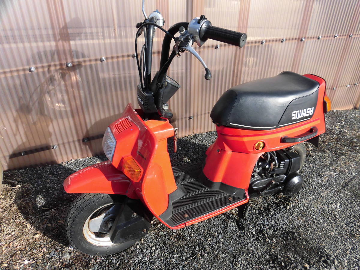 ヤフオク! - ☆ホンダ スカッシュ 12Vセル付き AB11 レストアベ...