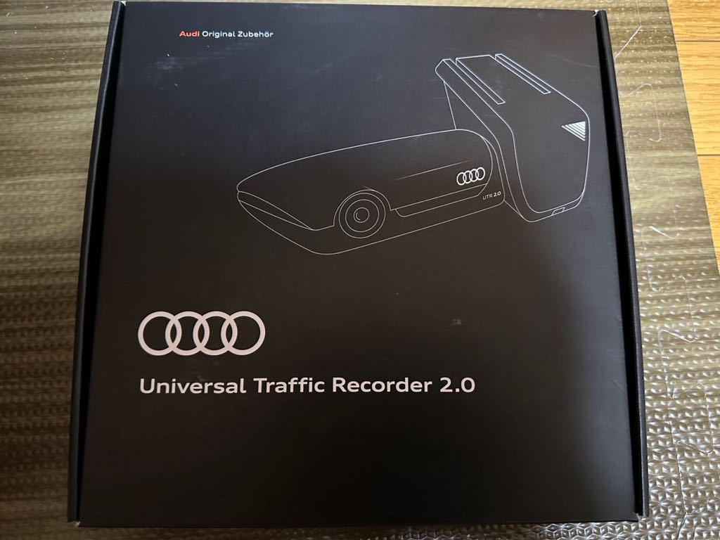 ★未使用品★ アウディ Audi UTR 2.0 (ユニバーサル トラフィック レコーダー2.0) フロント＆リヤカメラ ドライブレコーダー