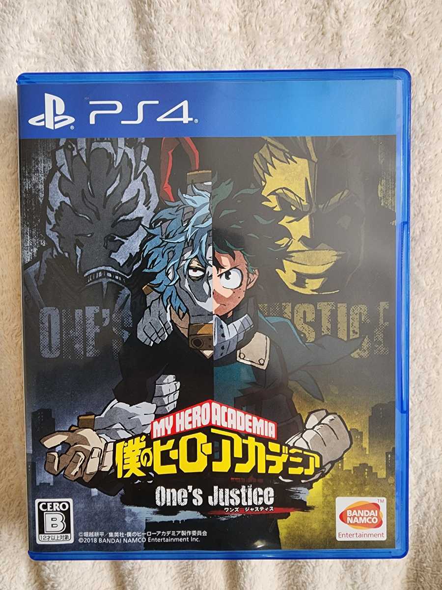 中古 PS4 僕のヒーローアカデミア One s Justice