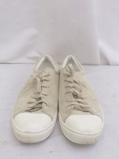 CONVERSE コンバース ローカットスニーカー ALL STAR オールスター　COUPE SUEDE　破れ汚れ有り 25cm ベージュ レディース 1209000001195_画像3