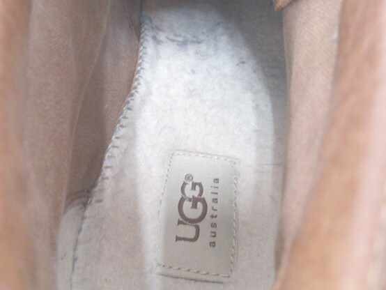 ■ UGG アグ ブーツ チャッカ ショート レザー 1007585 ALIN アリン 25.5CM ブラウン メンズ 1210000013064_画像9