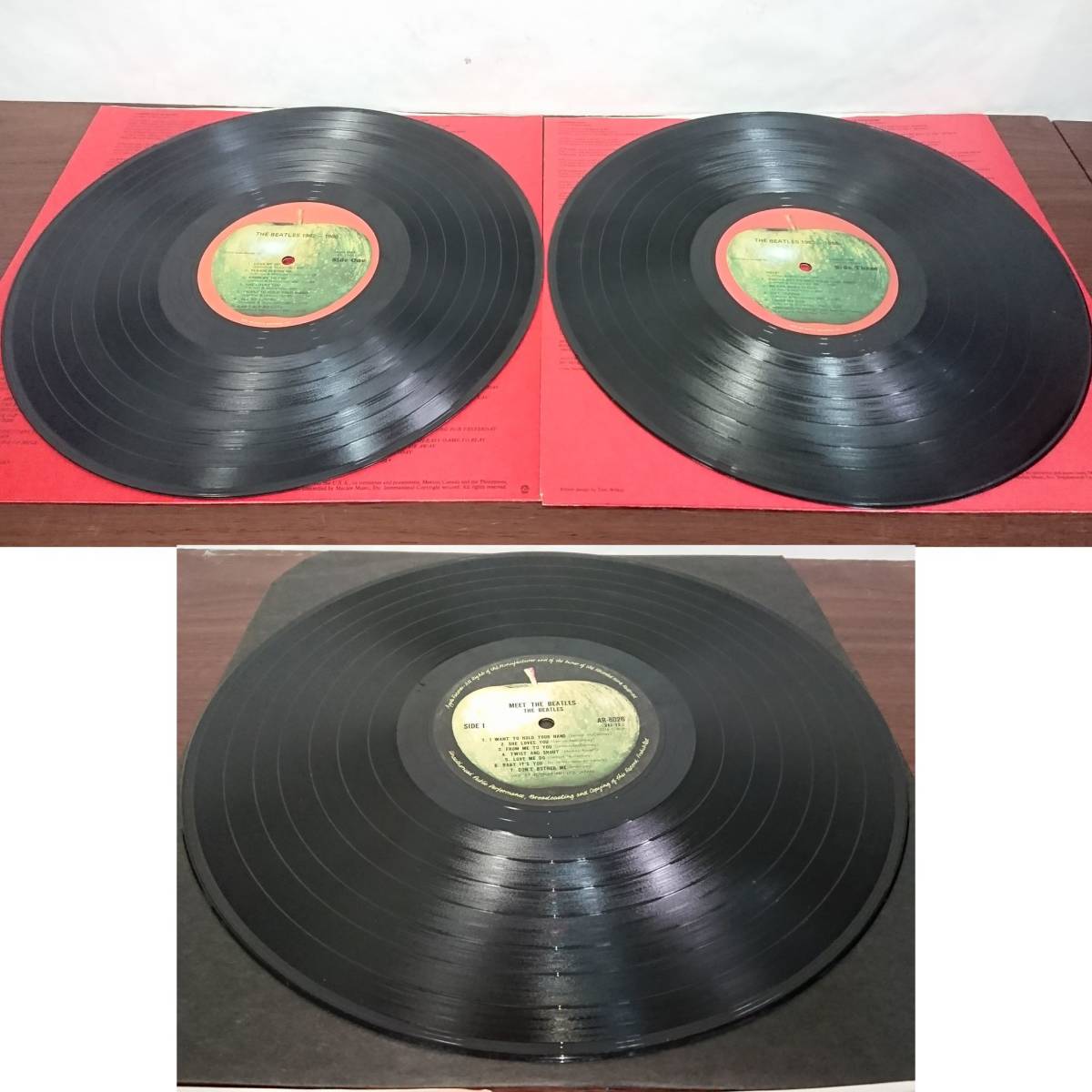 ヤフオク! - THE BEATLES ザ・ビートルズ レコード8枚セット