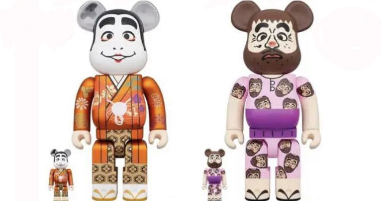 新品 BE@RBRICK 変なおじさん+バカ殿 100%&400% 志村けん /ベアブリック