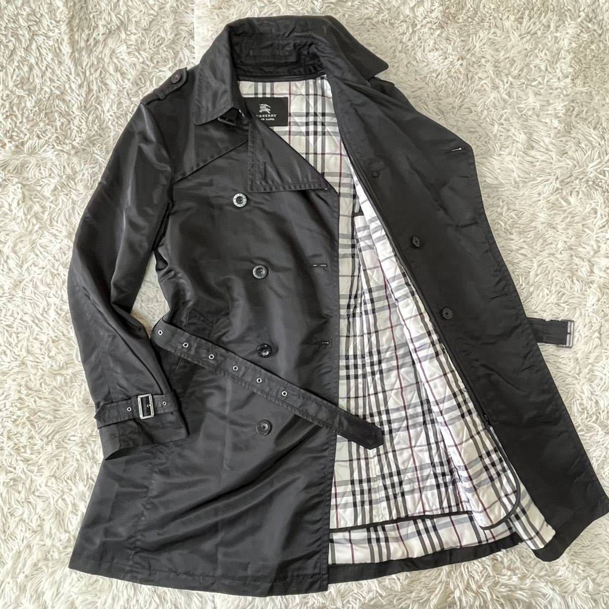 稀少LLサイズ！極美品！BURBERRY BLACK LABEL バーバリー