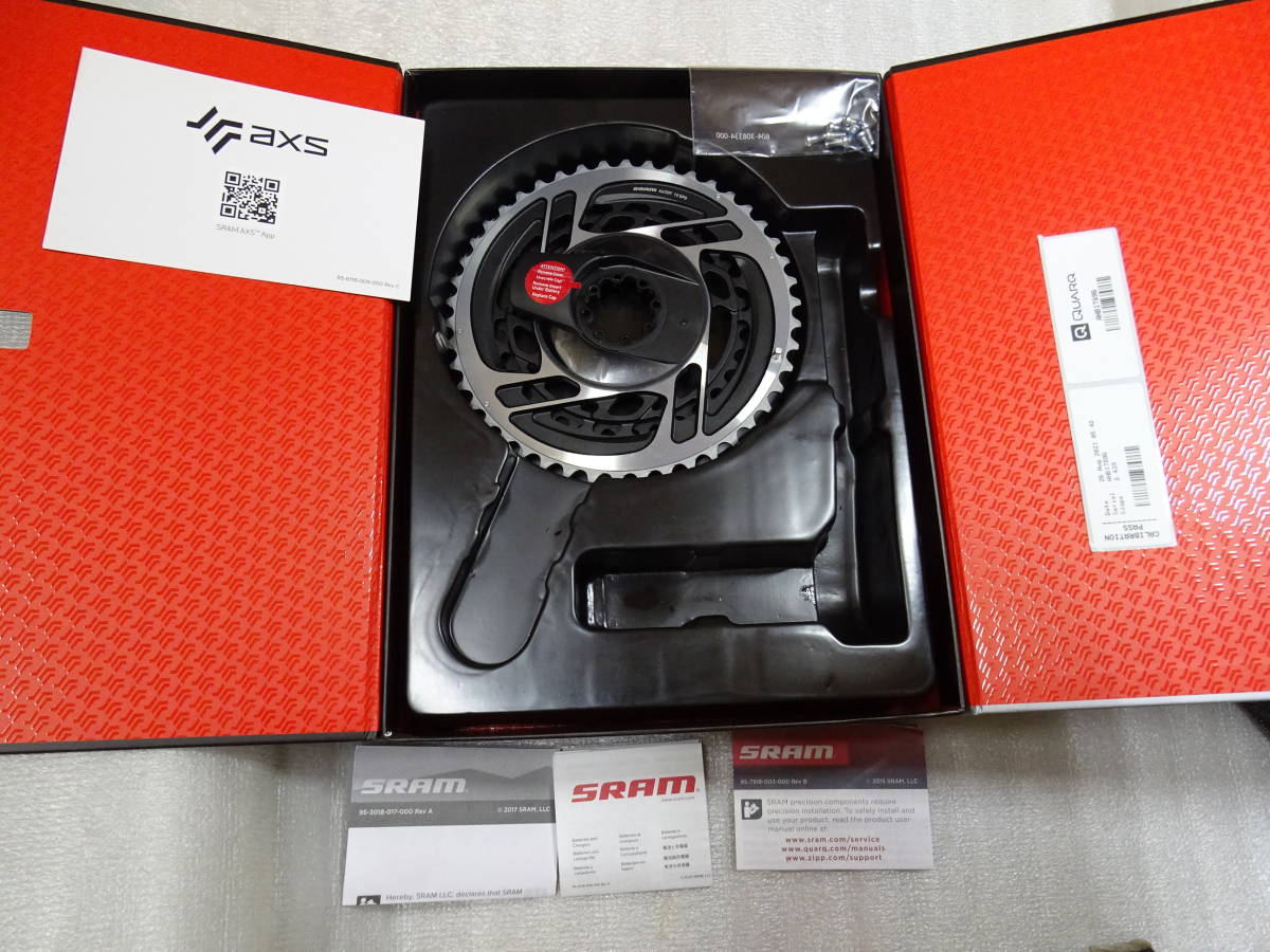 新品 SRAM スラム RED AXS POWER METER パワーメーター ＋チェーンリング46/33T _画像2