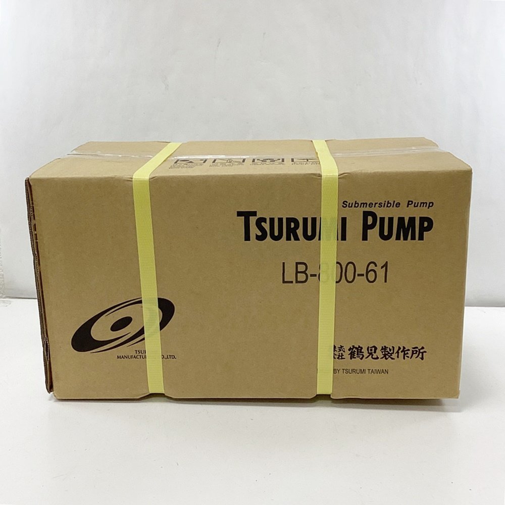 HO1 未使用品 鶴見製作所 ツルミポンプ 水中ポンプ LB-800-61 100V 60Hz 50mm TSURUMI PUMP (2)