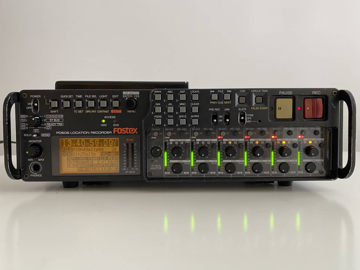 FOSTEX Model PD606 プロ用 ロケーションレコーダー 通電OK | www.nsi