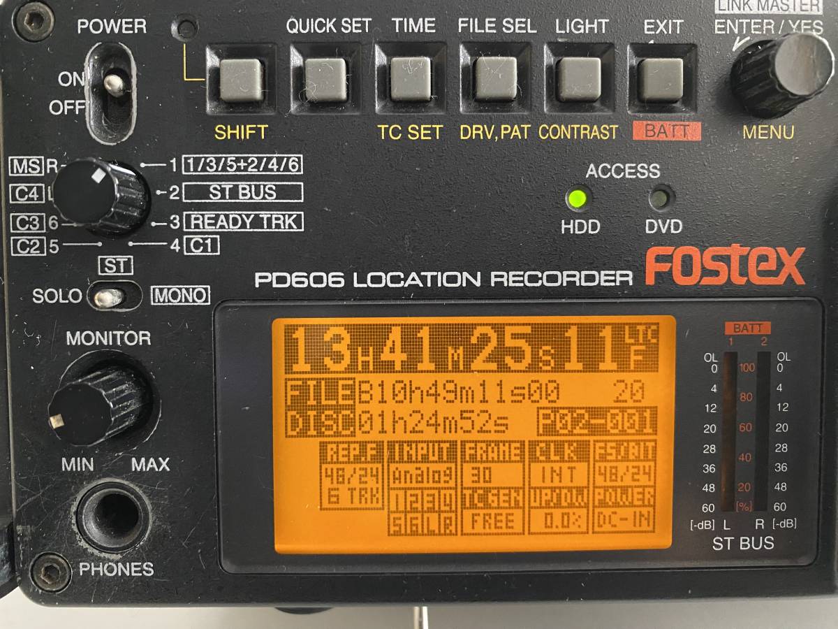 FOSTEX Model PD606 プロ用 ロケーションレコーダー 通電OK | www.nsi