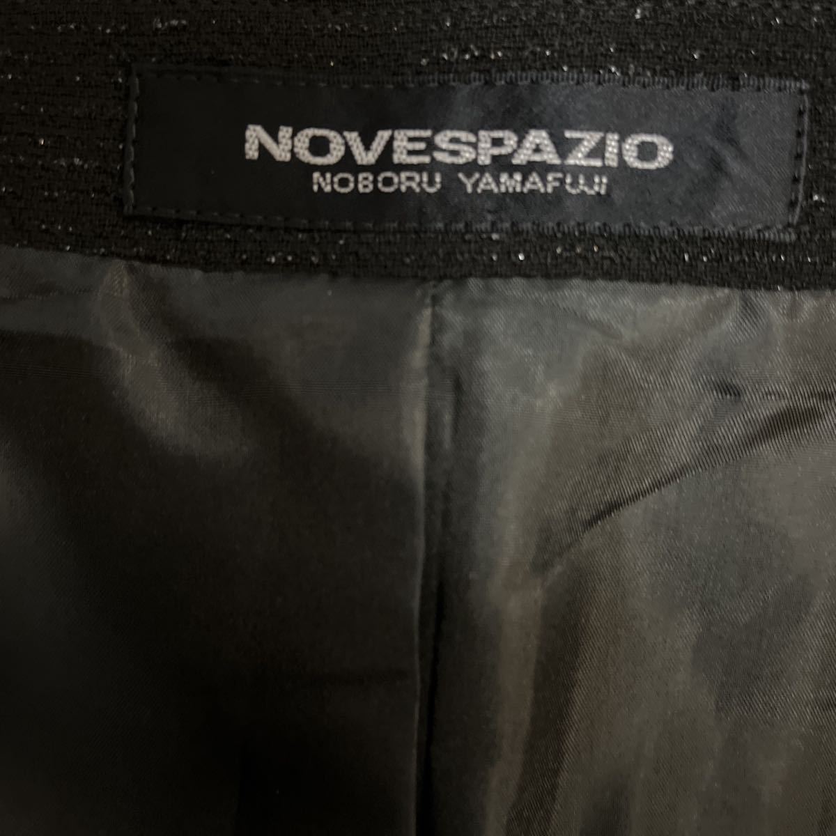 NOVESPAZIO スカートスーツ ブラック_画像6
