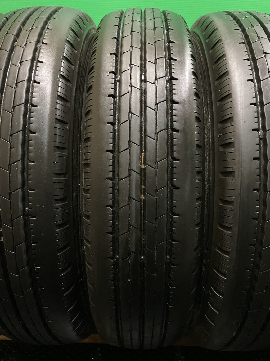 DUNLOP SPLT 50A 205/85R16 117/115L LT 16インチ ライトトラック用 夏タイヤ 6本 19年製 バリ溝 デュトロ ダイナ等　(MTR31)_画像4