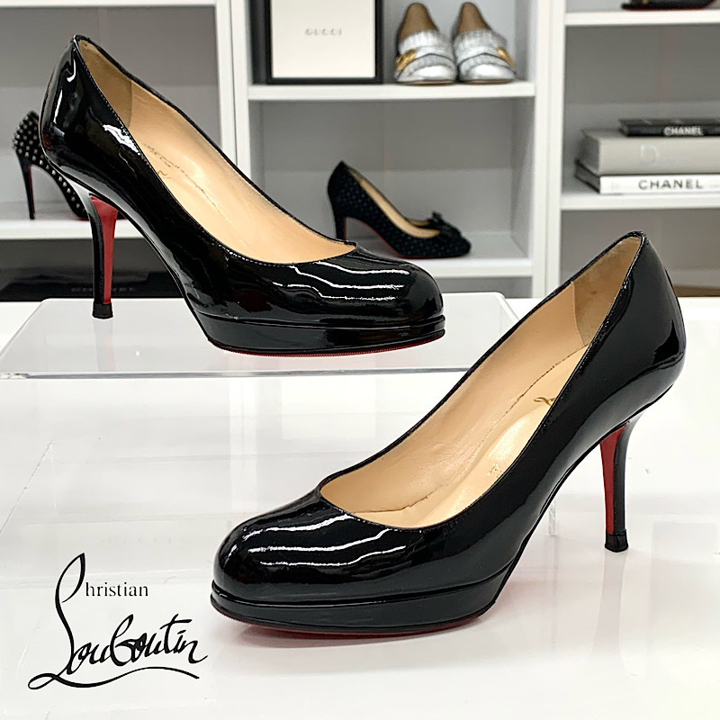 超目玉 Christian Louboutin パテントレザー パンプス | www.aosfiji.org