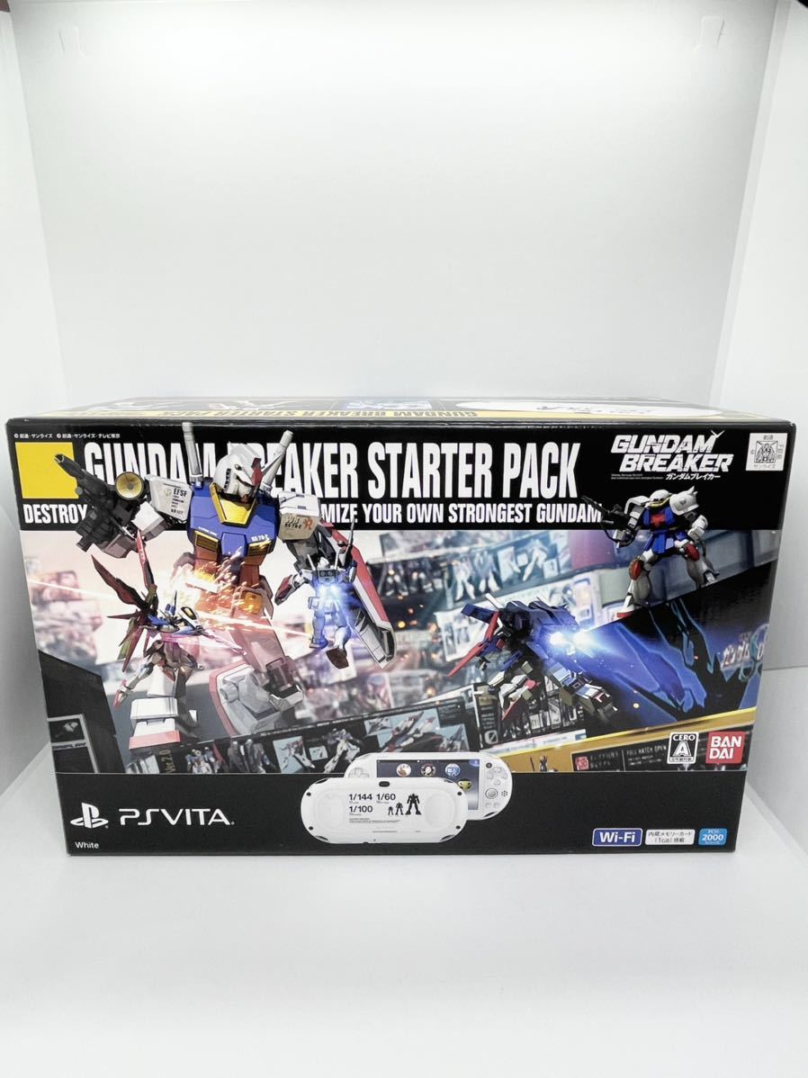 美品】PS Vita PCH2000 ガンダムブレイカー-