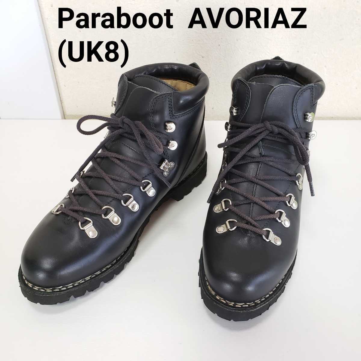 特売 AVORIAZ パラブーツ Paraboot 新品◇試着のみ / ブラック