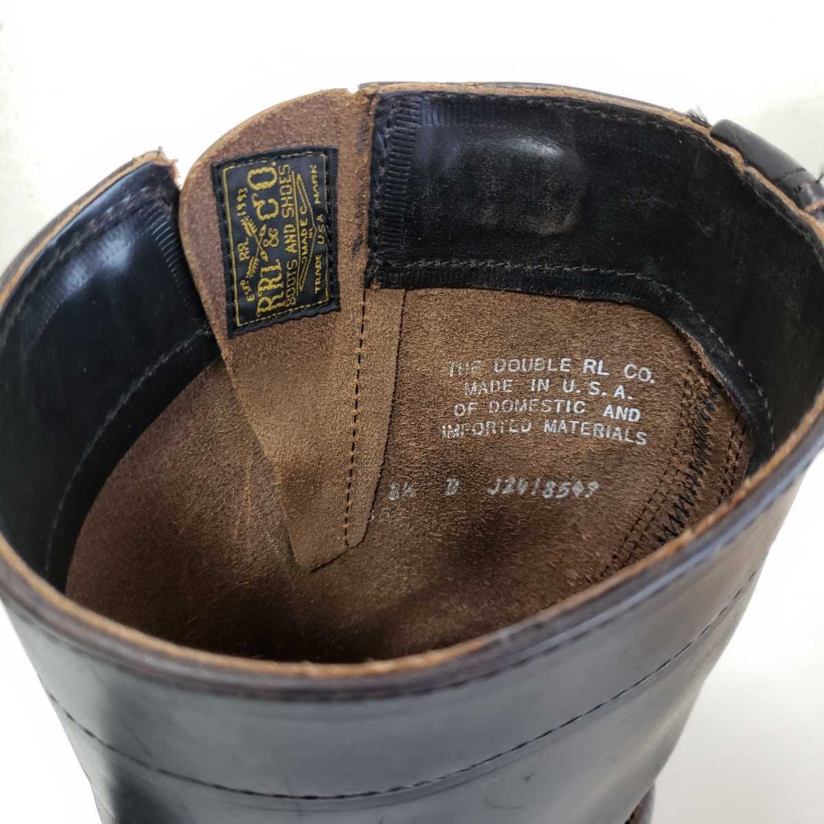 極上品 RRL ダブルアールエル マードック レザーエンジニア 極上品 RRL ダブルアールエル マードック レザーエンジニア