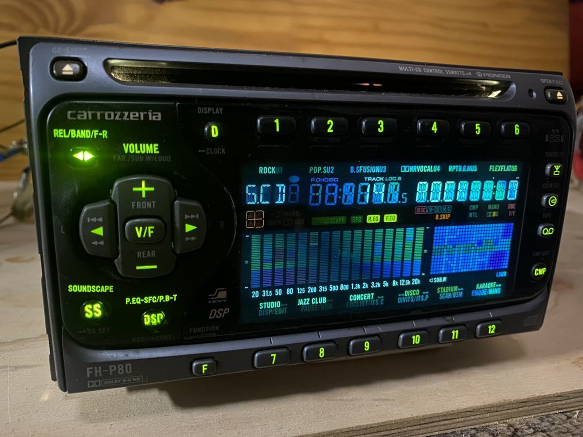 Yahoo!オークション - カロッツェリア FH-P80 CD カセット Yahoo!オークション - カロッツェリア FH-P80 CD カセット