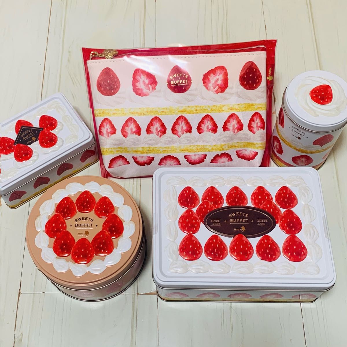 メリーチョコレート スイーツビュッフェ 全5種類セット メリーチョコレート スイーツビュッフェ 全5種類セット