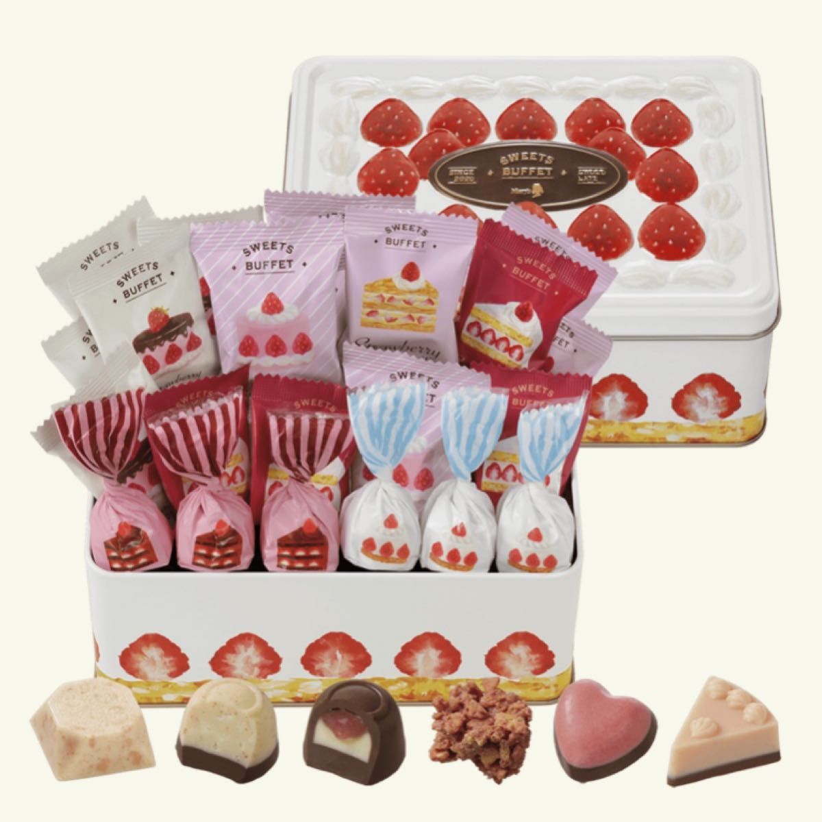 メリーチョコレート スイーツビュッフェ 全5種類セット メリーチョコレート スイーツビュッフェ 全5種類セット
