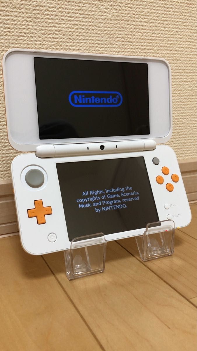 Newニンテンドー2DS LL ホワイト×オレンジ 本体 ゲーム機【動作確済み】【初期化済み】【匿名配送】｜PayPayフリマ