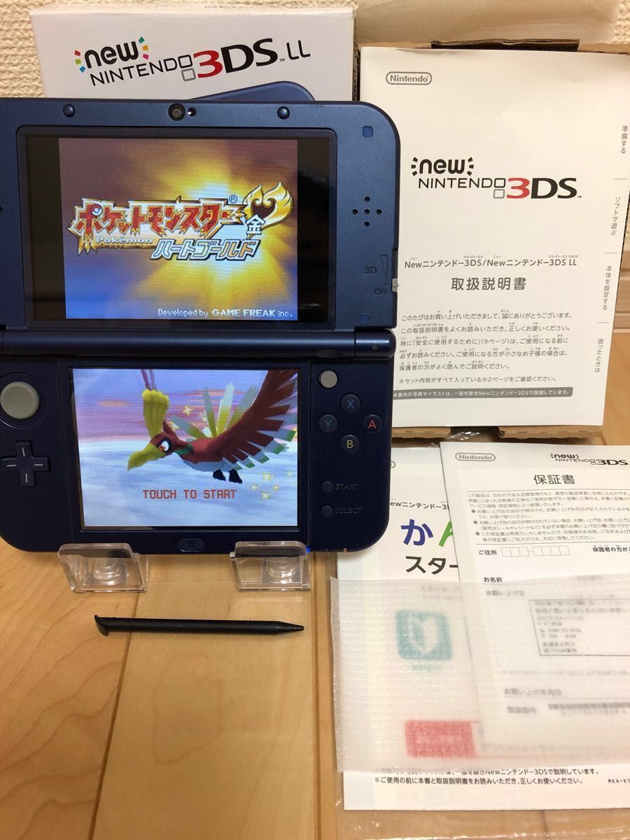 Newニンテンドー3DS LL メタリックブラック 初期動作確認済 【限定価格