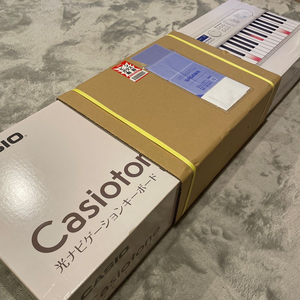 新品未開封 Casio 光ナビゲーションキーボードLK-520
