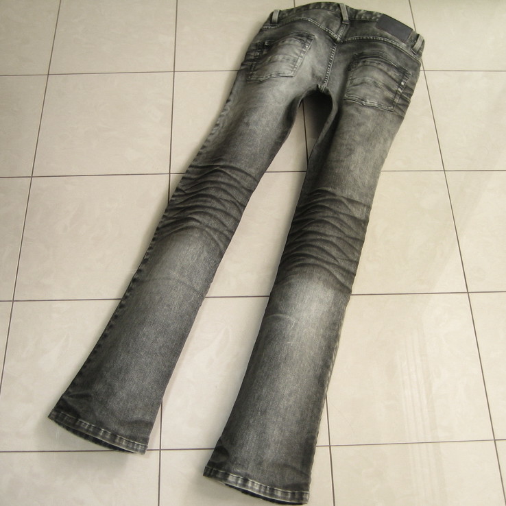 2.9万 新品 トルネードマート L パウダーアースカラーシューカットデニム カーキ サンプル 423_画像6