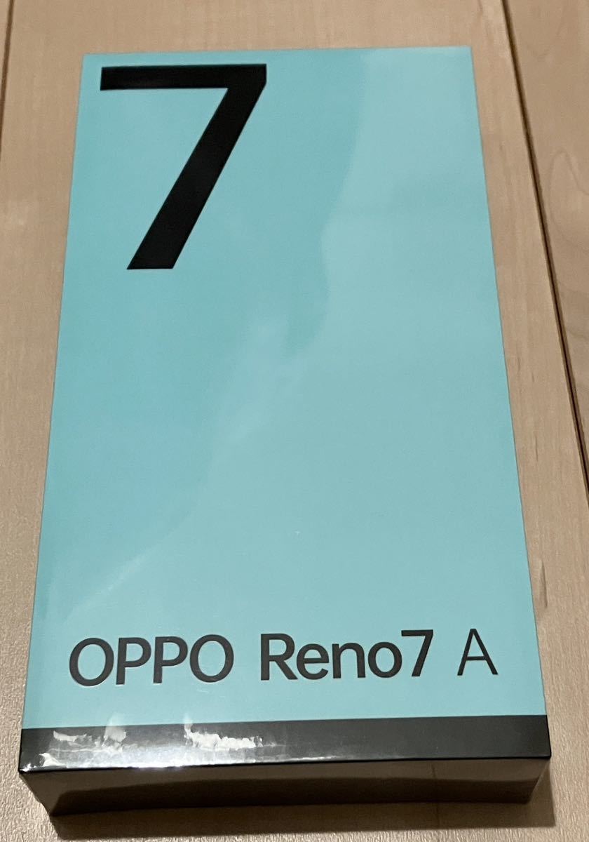 メーカー公式 新品未開封 OPPO Reno7 A スターリーブラック SIMフリー