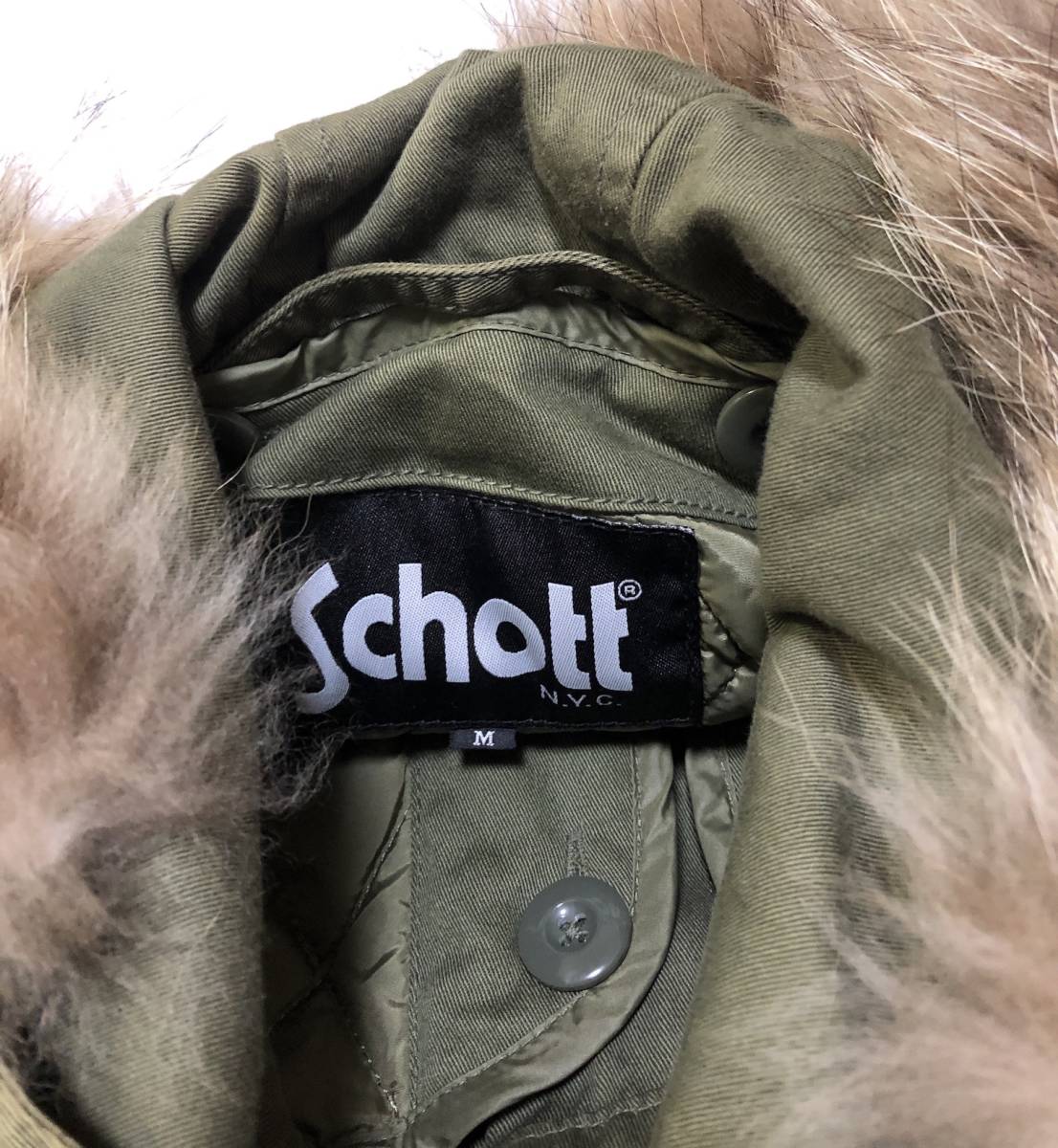 SCHOTT × AMERICAN RAG CIE M-51モッズコート アメリカンラグシー ショット　コラボ