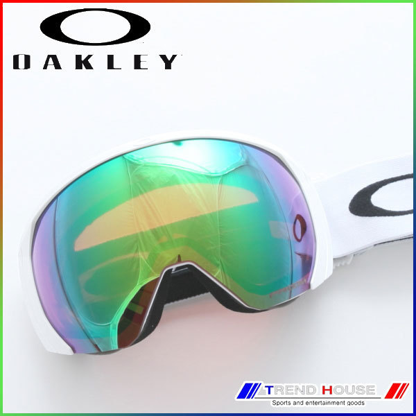 オークリー プリズム ゴーグル フライトパス L Flight Path L Matte White Prizm Jade Iridium OO7110-10 OAKLEY_画像1