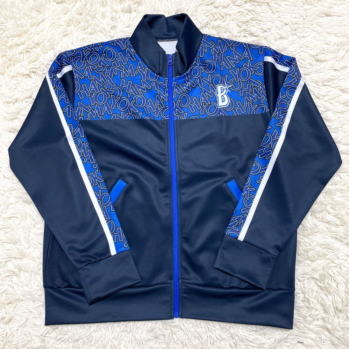 美品 横浜DeNAベイスターズ セットアップジャージ メンズLサイズ 美品 横浜DeNAベイスターズ セットアップジャージ メンズLサイズ