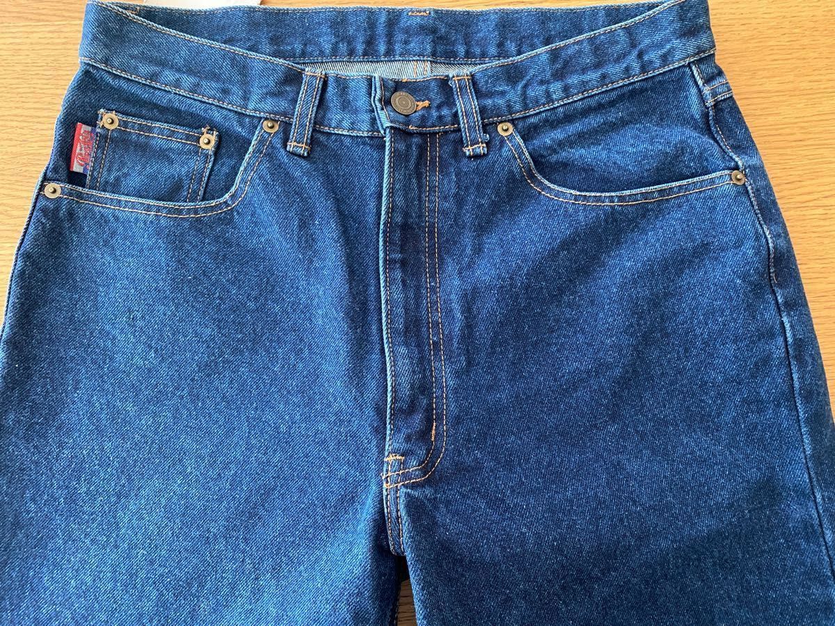 新品 ペプシコーラ デニム パンツ レア デカロゴ 90s ワッペン 新品 ペプシコーラ デニム パンツ レア デカロゴ 90s ワッペン