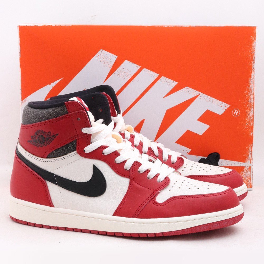 未使用 30cm NIKE AIR JORDAN 1 HIGH OG LOST & FOUND CHICAGO DZ5485-612 ナイキ エアジョーダンワン ハイ ロスト ファウンド シカゴ