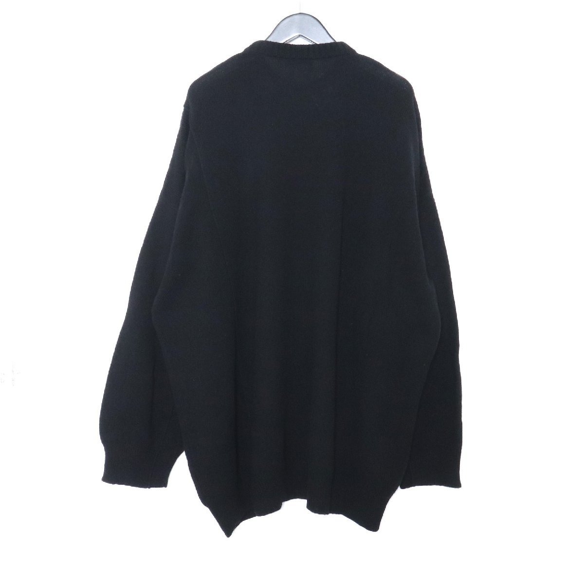 RAF SIMONS 19AW OVERSIZED SWEATER XSサイズ ブラック ラフシモンズ